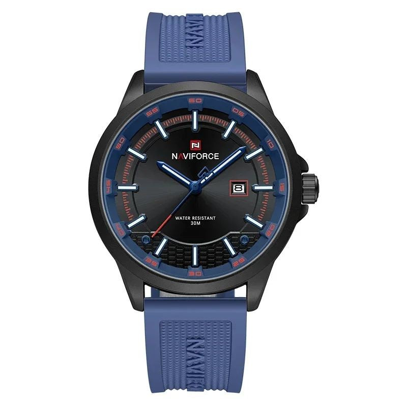 Relógio Masculino com Pulseira de Silicone