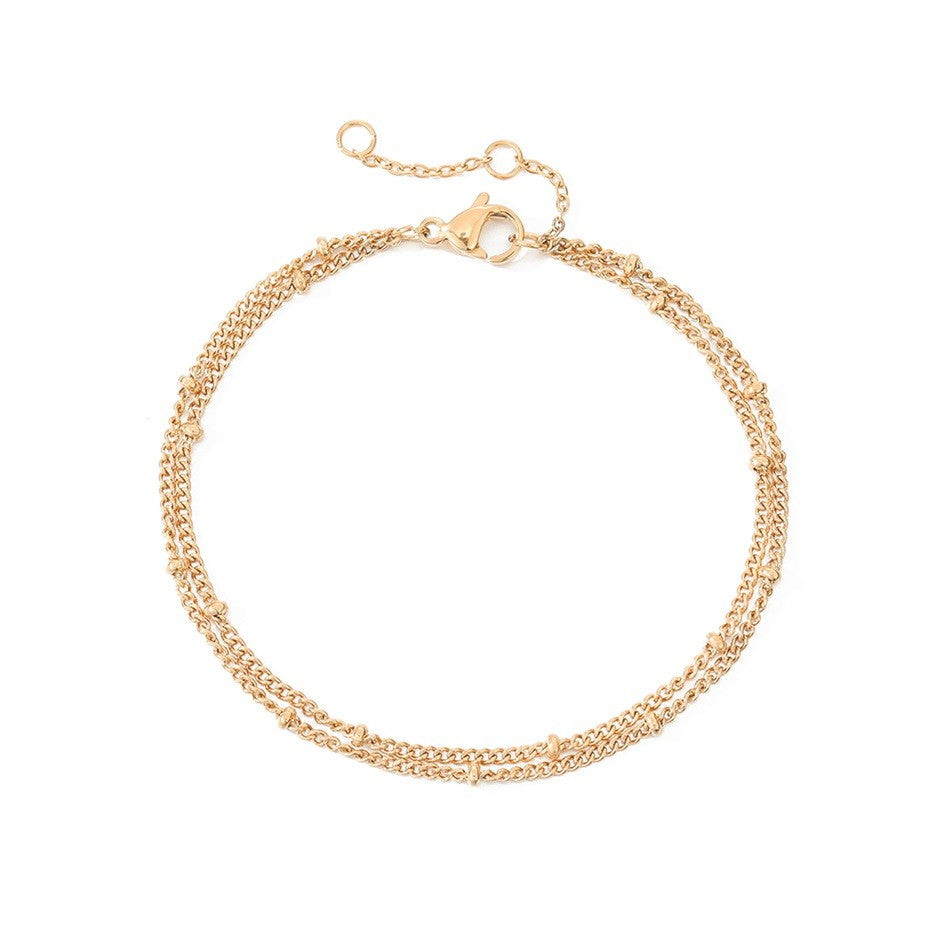 Pulseira Fina em Aço Inoxidável