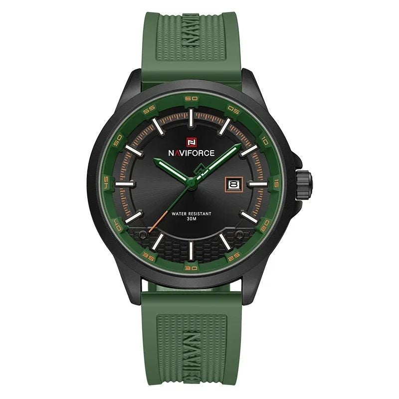 Relógio Masculino com Pulseira de Silicone
