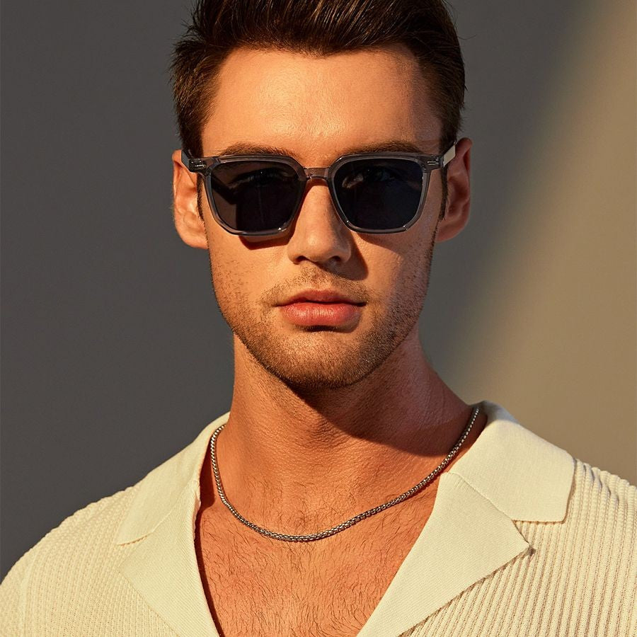 Óculos de Sol Masculino com Design Moderno