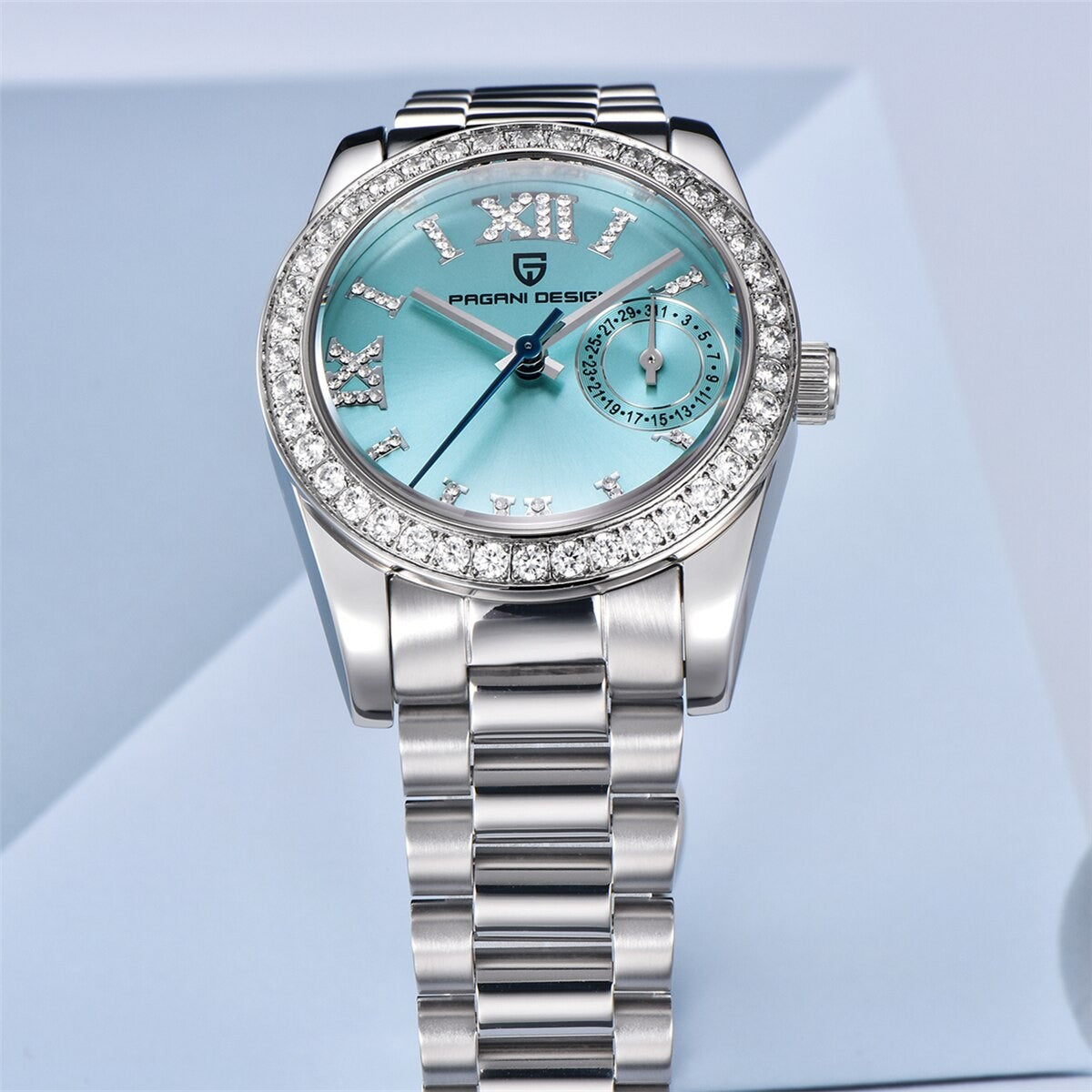 Relógio Feminino de Luxo com Cristais