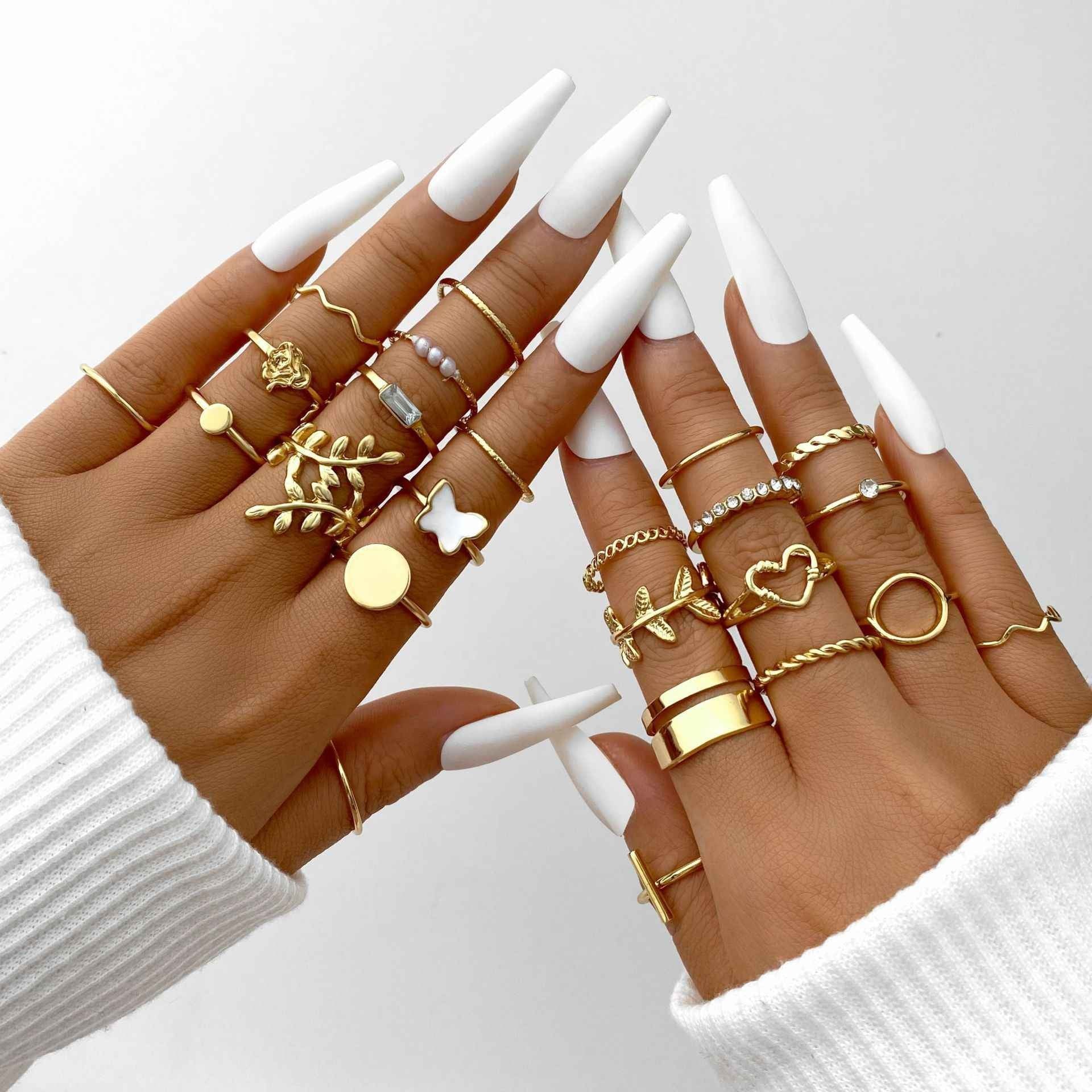 Conjunto de Anéis Femininos