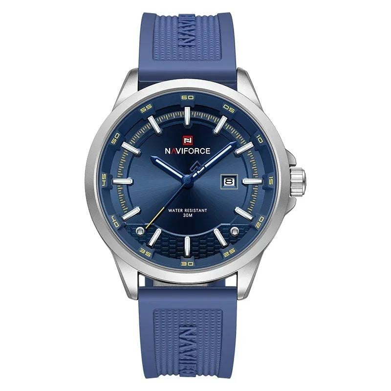 Relógio Masculino com Pulseira de Silicone
