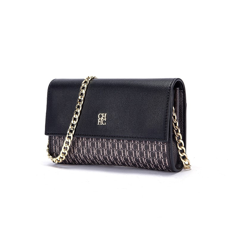 Bolsa de Luxo Feminina com Corrente Dourada