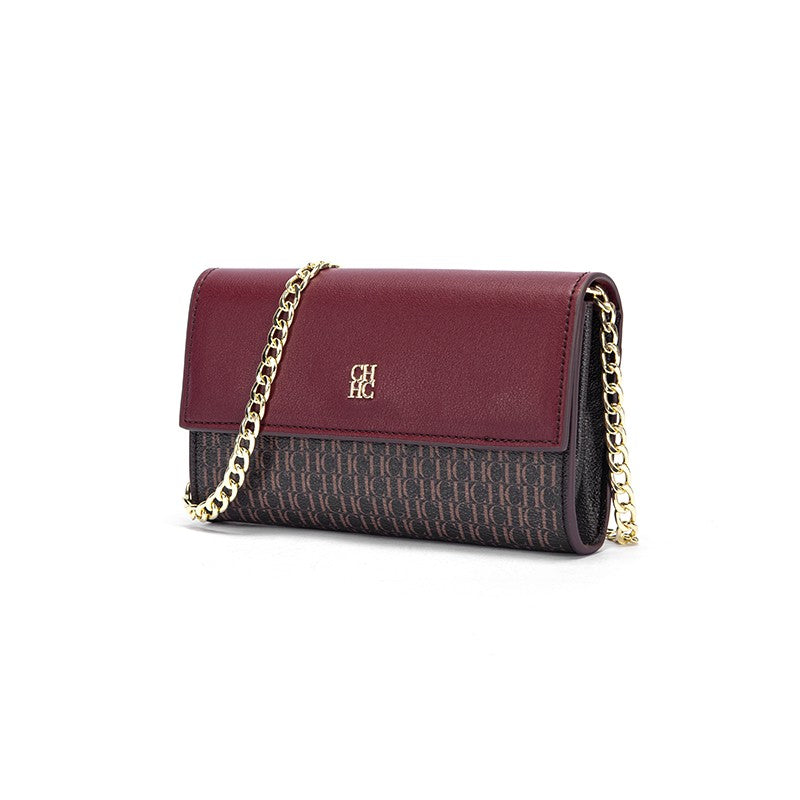 Bolsa de Luxo Feminina com Corrente Dourada