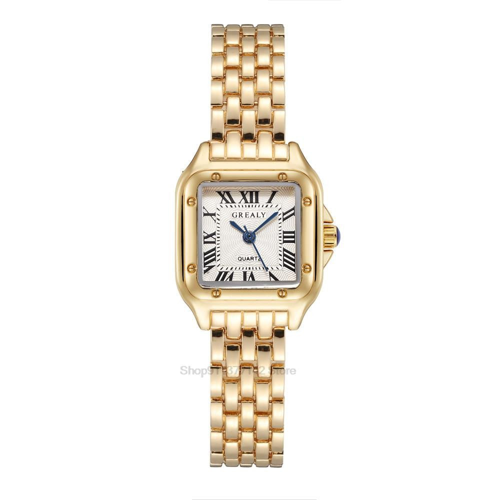 Relógio Elegante Quadrado Feminino