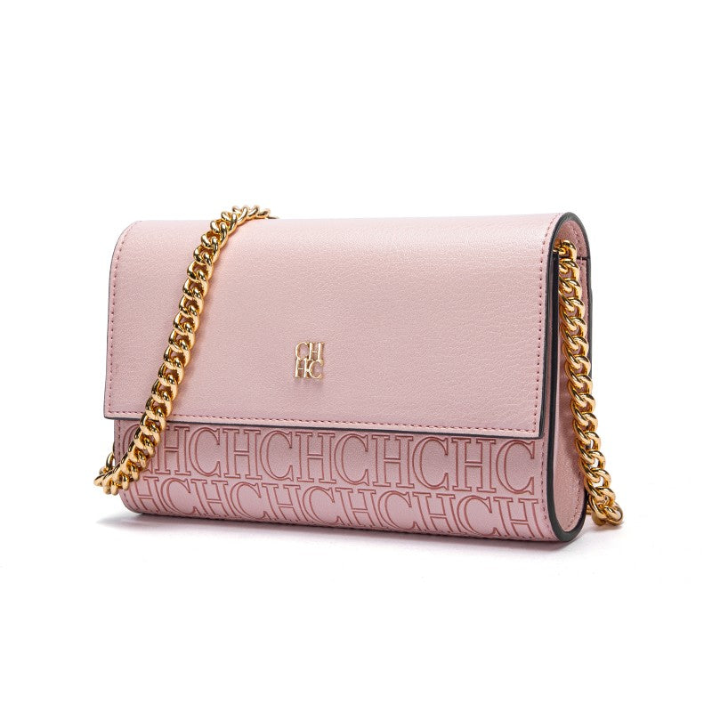 Bolsa de Luxo Feminina com Corrente Dourada