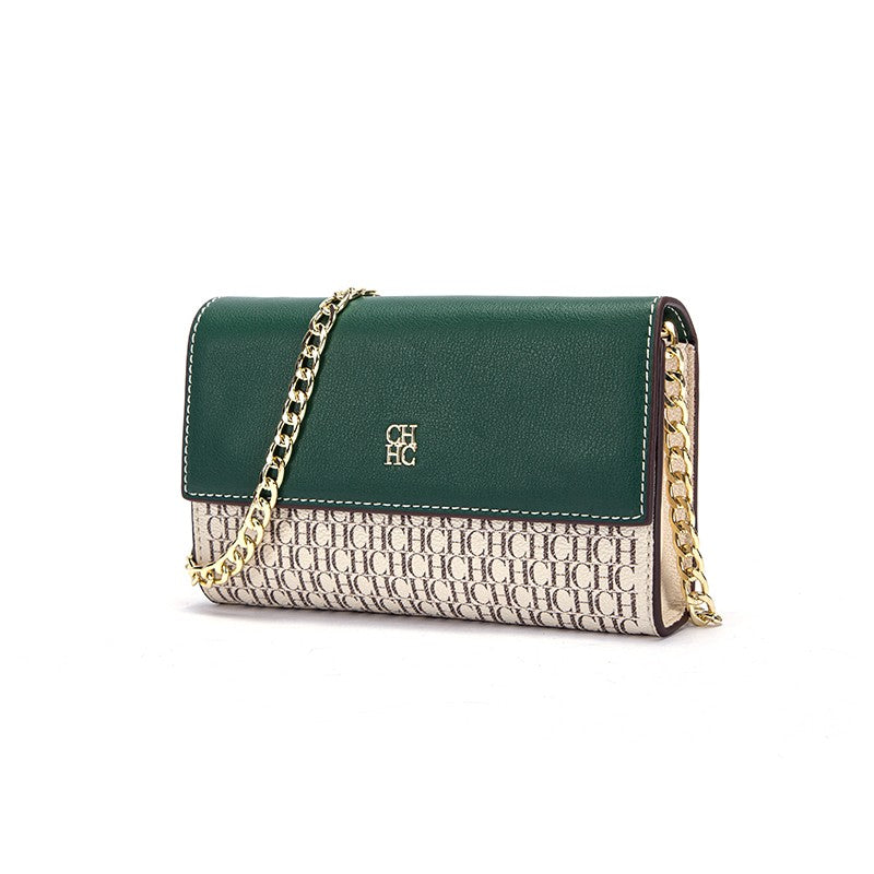 Bolsa de Luxo Feminina com Corrente Dourada