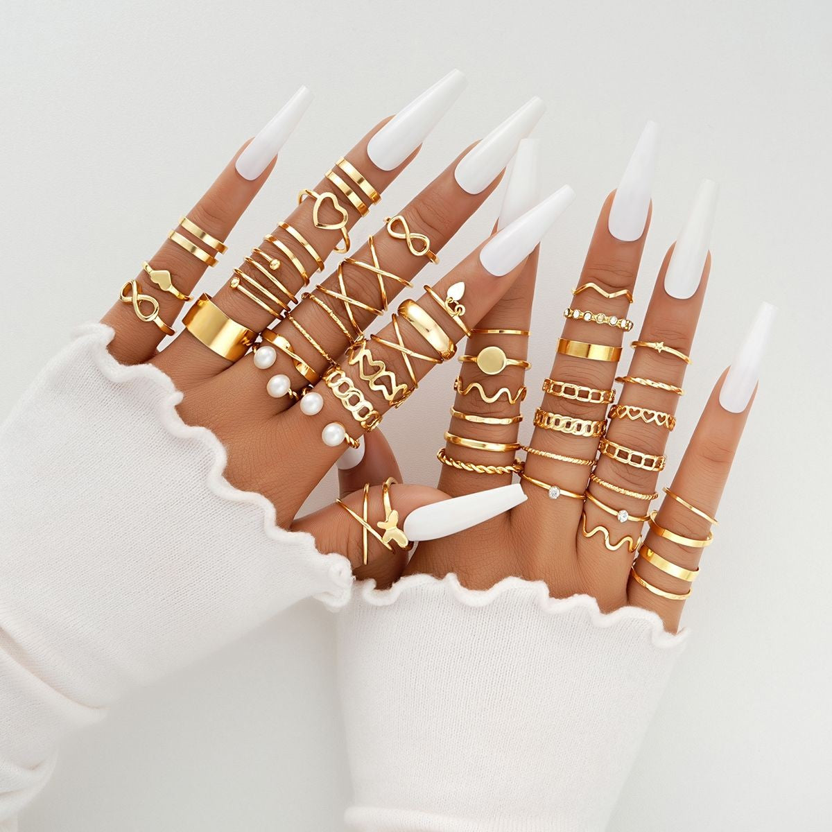 Conjunto de Anéis Femininos
