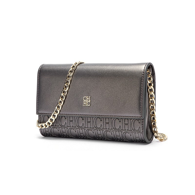 Bolsa de Luxo Feminina com Corrente Dourada