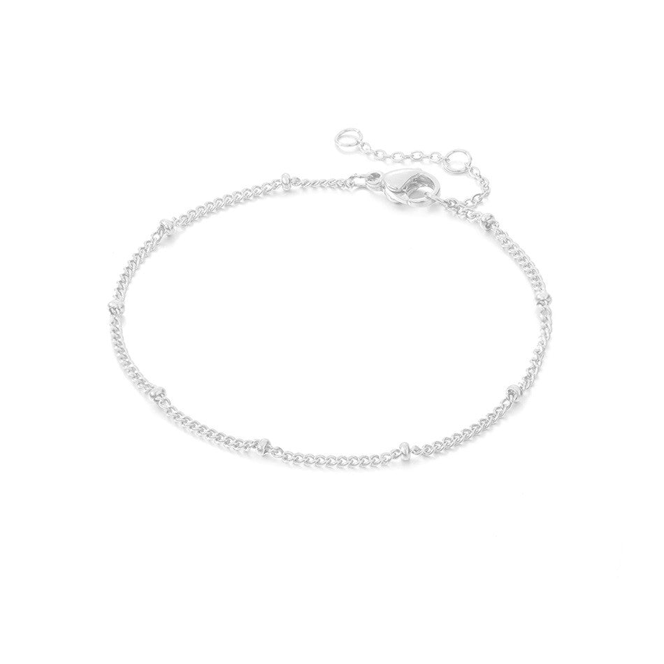 Pulseira Fina em Aço Inoxidável