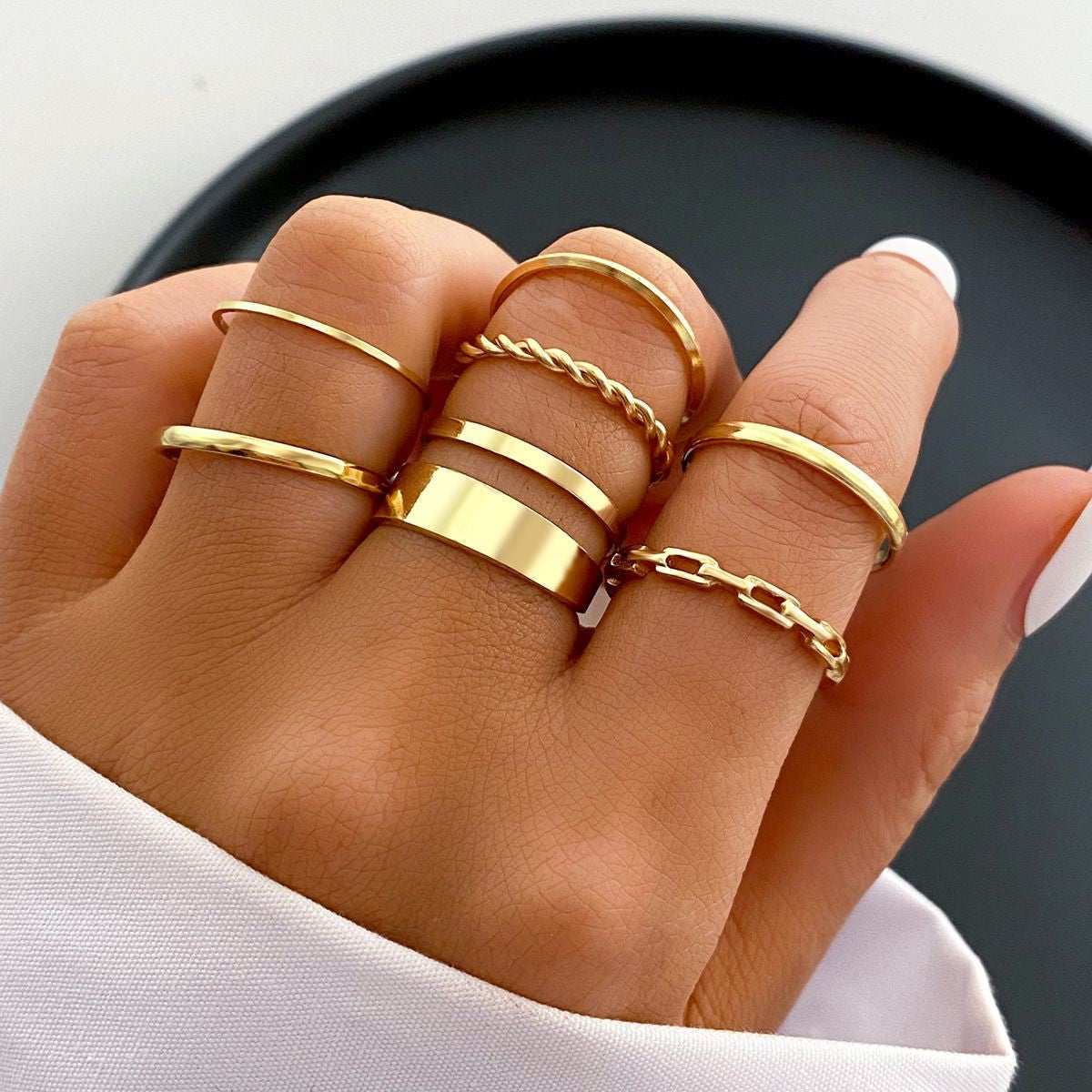 Conjunto de Anéis Femininos