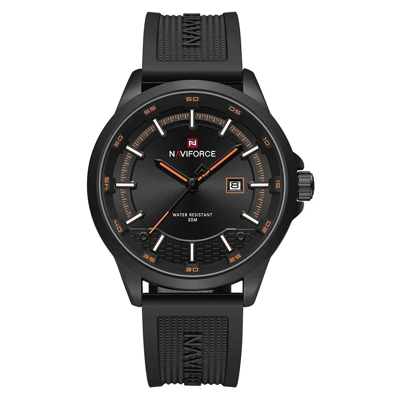 Relógio Masculino com Pulseira de Silicone